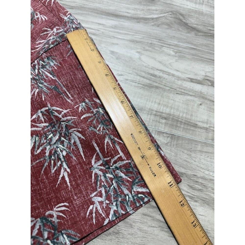 Reyn Spooner Alfred Shakeen Reverse Bamboo Print Hawaiian Shirt - Size Large - Picture 5 of 12